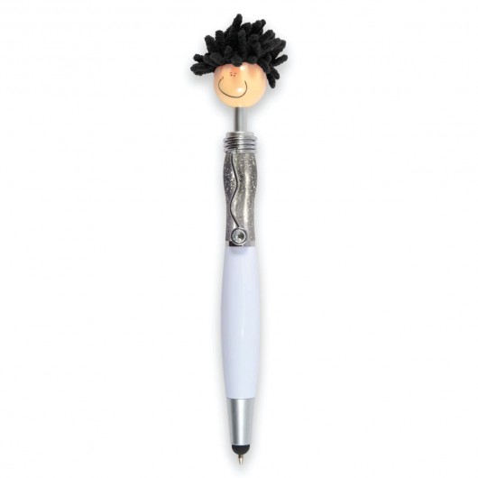 Black Mop Top Jazz Stylus Pens